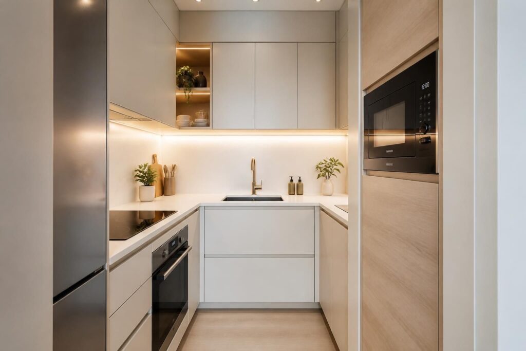 découvrez comment aménager une petite cuisine de 4m2 en optimisant chaque centimètre avec style et fonctionnalité pour un espace à la fois pratique et élégant.