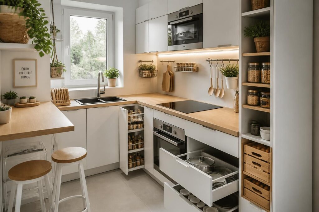 découvrez des conseils pratiques et des idées malines pour aménager votre petite cuisine de manière fonctionnelle et esthétique.