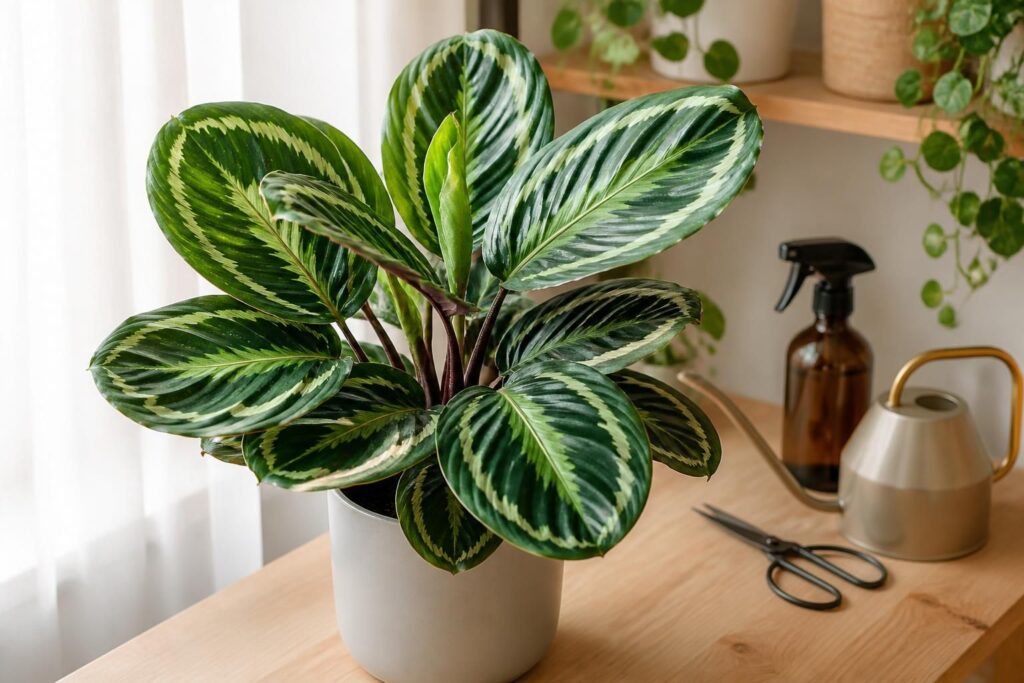 découvrez nos conseils d'entretien pour calathea afin de garder ses feuilles éclatantes et en bonne santé toute l'année.