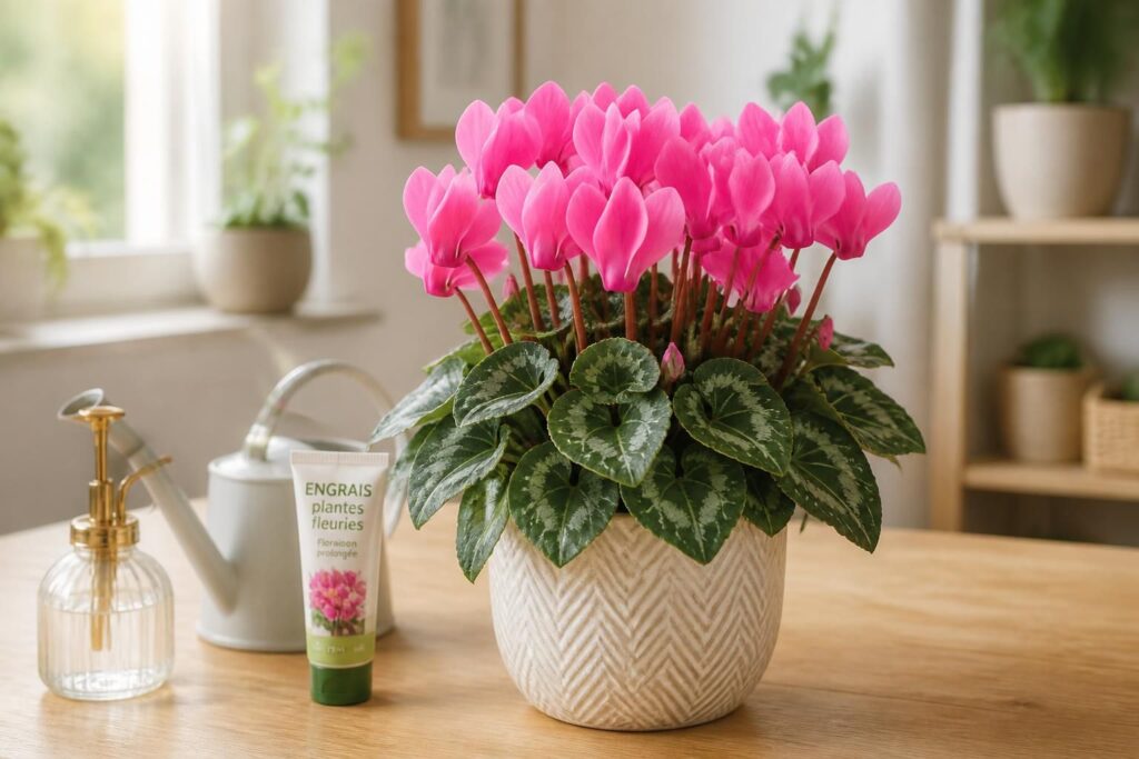 découvrez nos conseils pratiques pour l'entretien du cyclamen et apprendre comment prolonger sa floraison afin de profiter longtemps de ses belles fleurs colorées.