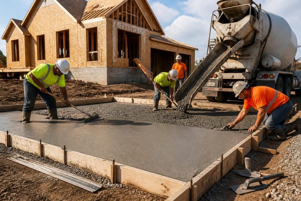 découvrez les étapes essentielles pour réaliser une dalle en béton solide et durable, garantissant une base fiable pour votre maison. suivez notre guide pratique pour un chantier réussi.
